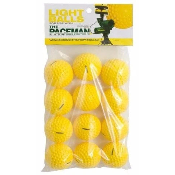 Paceman Original Bowling Machine Balls (Pack of 12)