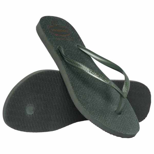 Havaianas Slim Gloss Green Olive