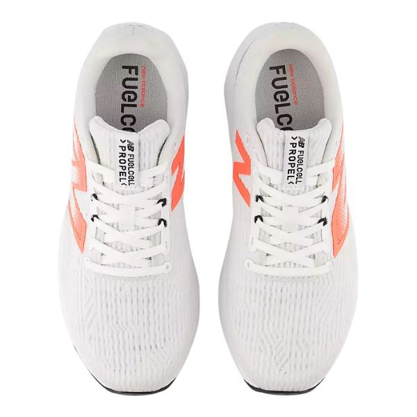 New Balance FuelCell Propelv5 White/Urgent Red