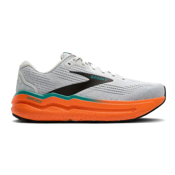 Brooks Ghost Max 2 Oyster Mushroom/Orange/Teal