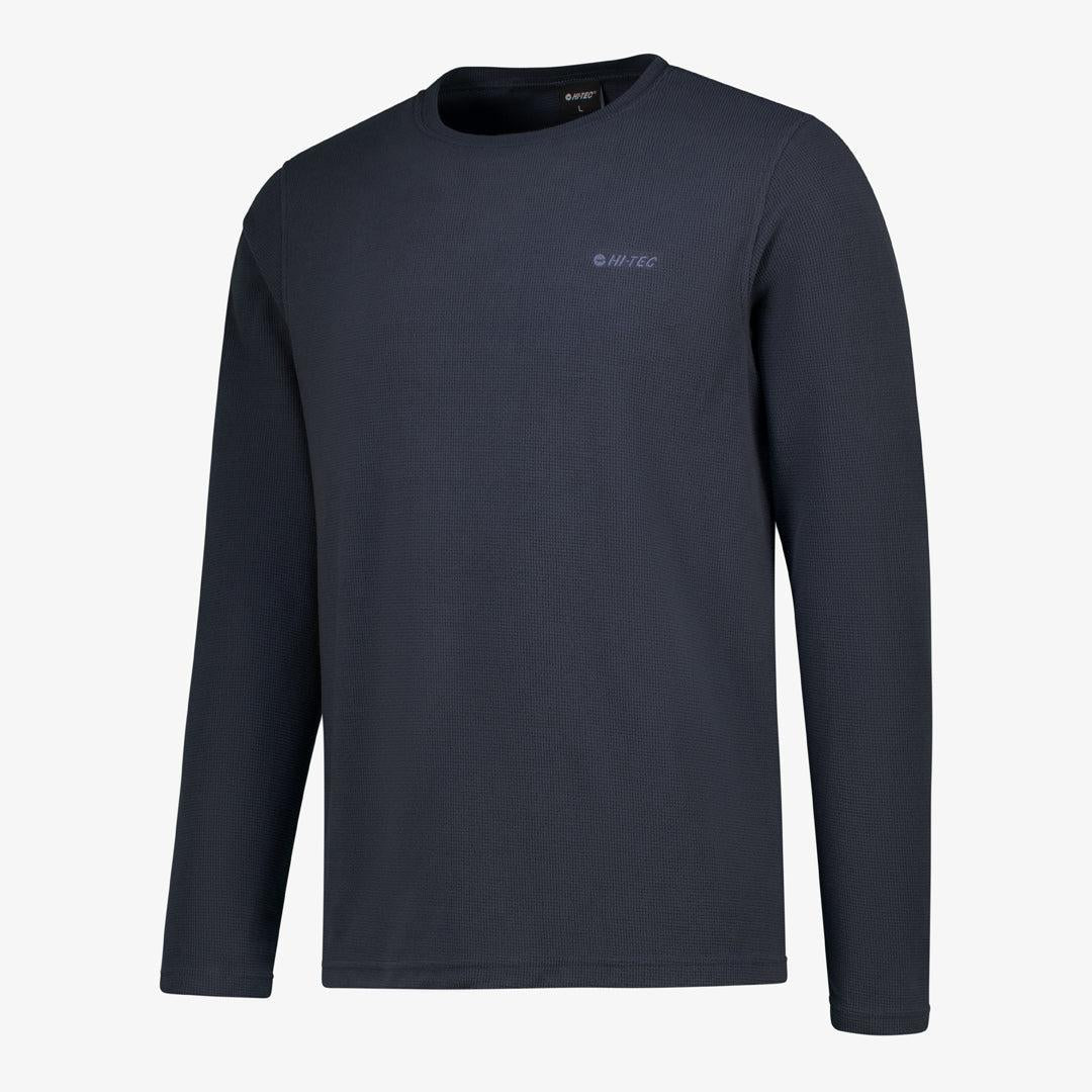 Hi-Tec Men's THERMO-TEC Round Neck Fleece: Cozy, Durable, Versatile Mid-Layer Top