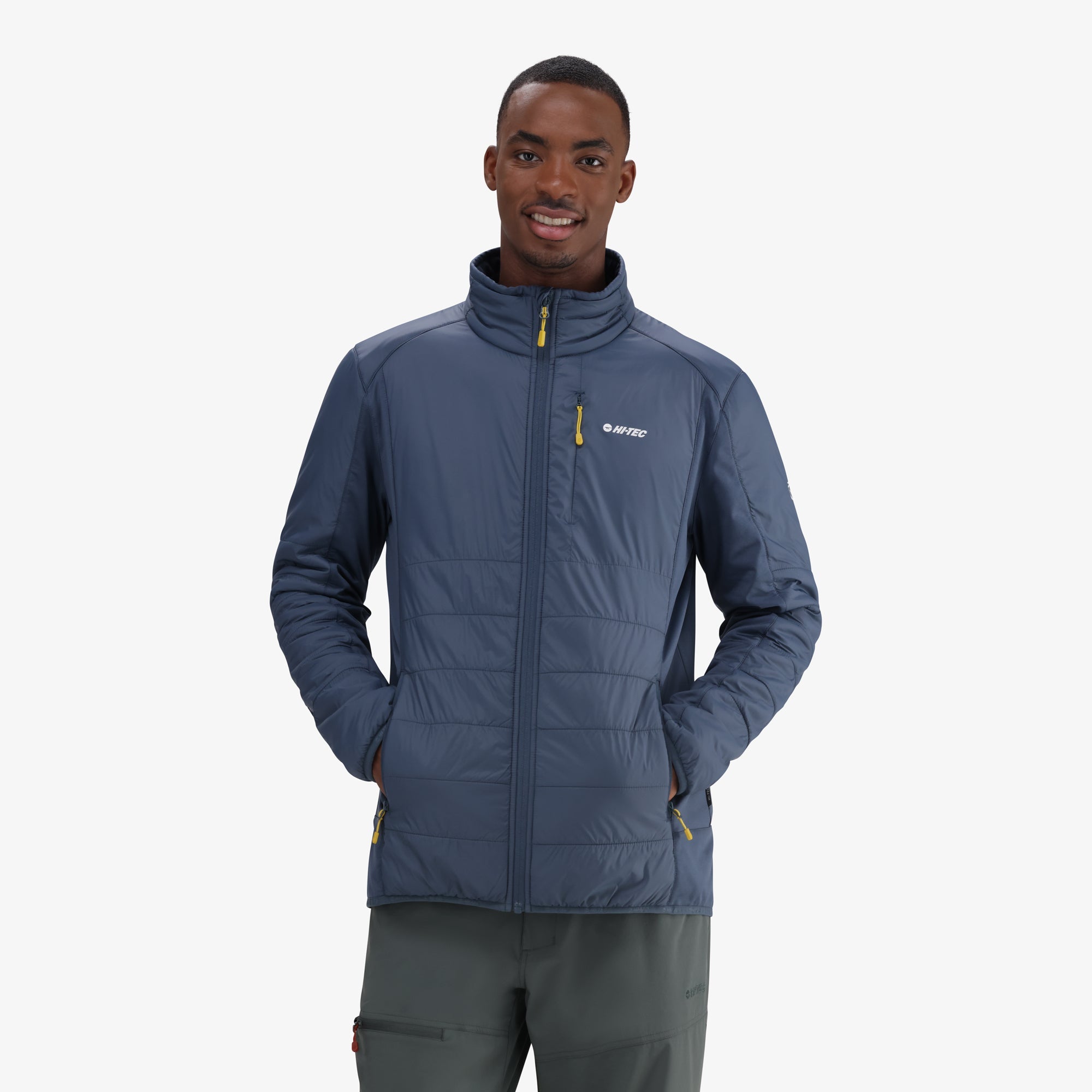 Hi-Tec Men's Everyday Thermal Jacket - Micro-Fleece Lined, Versatile Outdoor Apparel