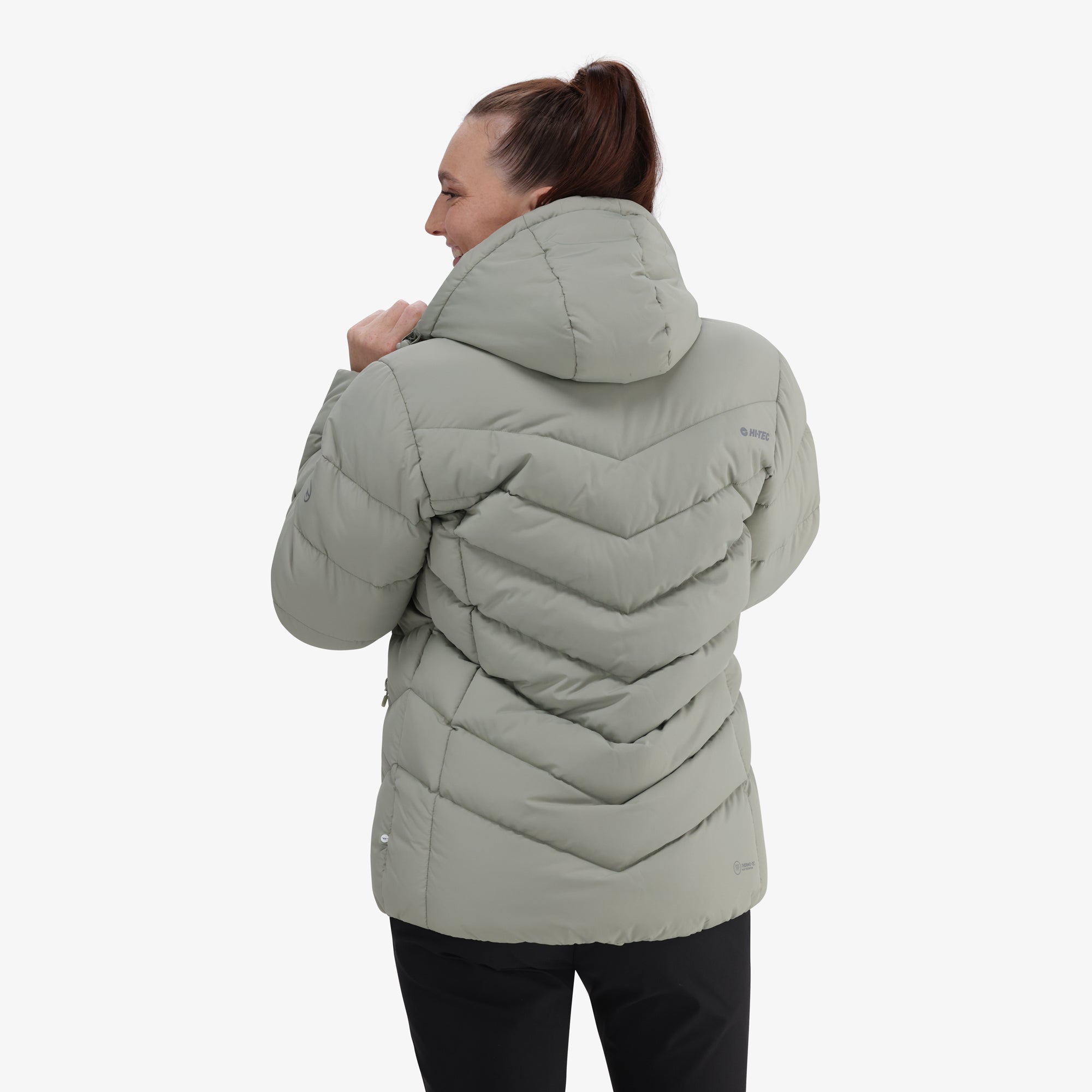 Hi-Tec Women's Lily Insulated Jacket: Warm, Windproof, Water-Repellent, Eco-Friendly Style