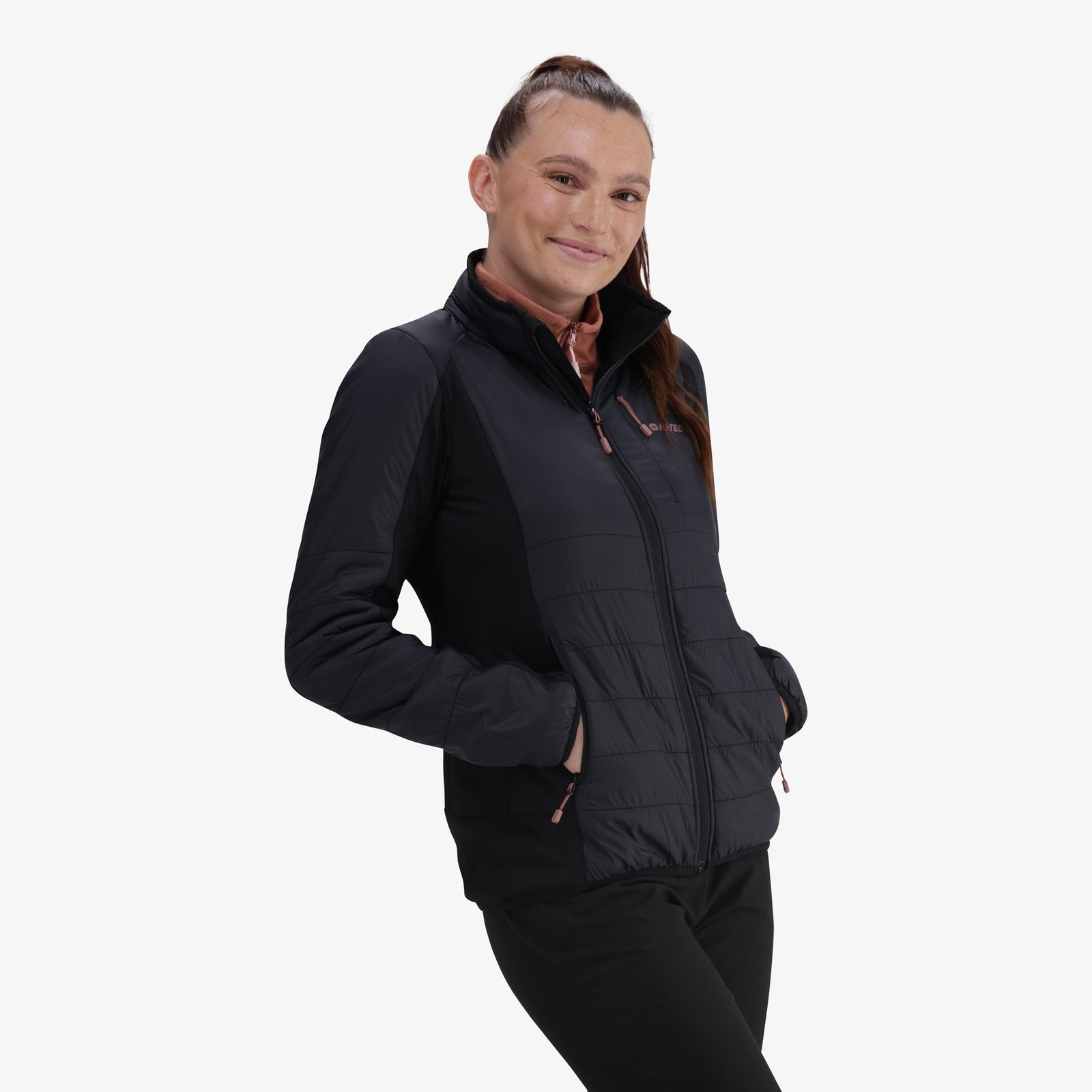 Women's Hi-Tec Thermal Insulated Wind-Resistant Micro-Fleece Everyday Jacket
