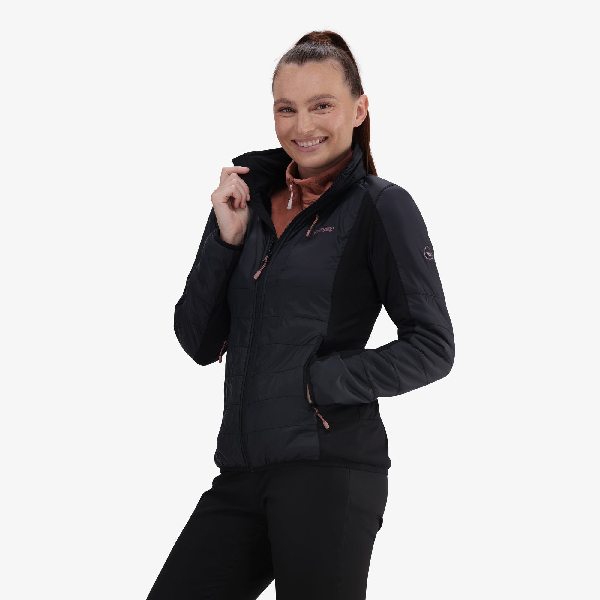 Women's Hi-Tec Thermal Insulated Wind-Resistant Micro-Fleece Everyday Jacket
