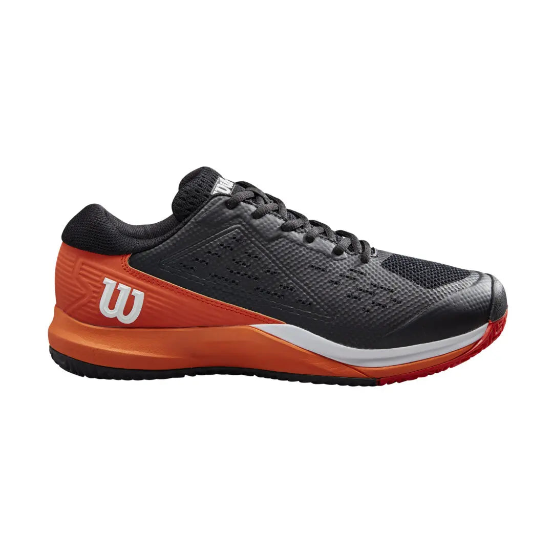 Wilson Rush Pro Ace Black / Vermillion Tennis Shoe Men