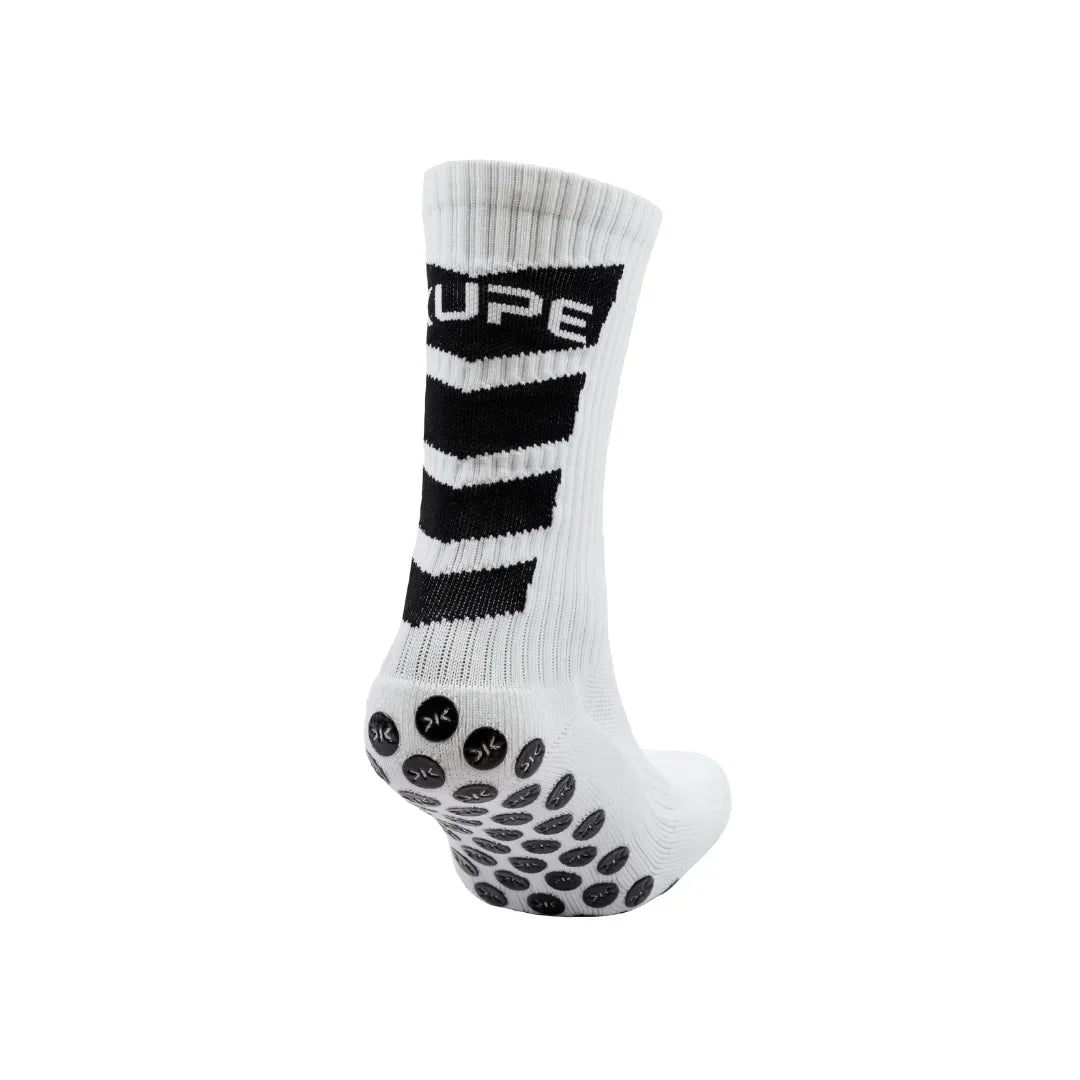 Kupe Active Grip Socks White Back
