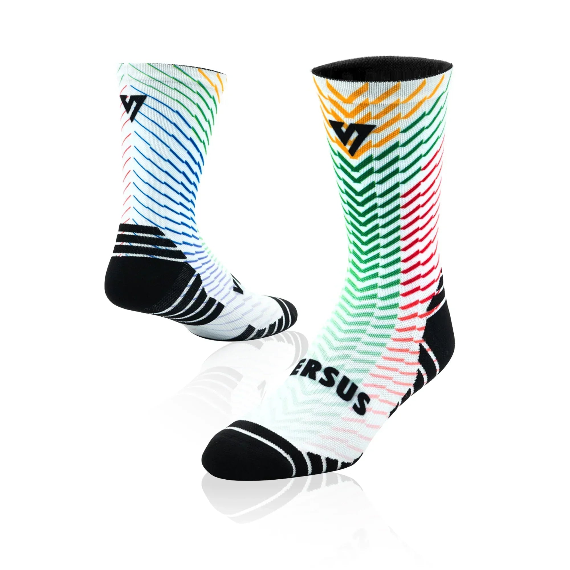 Versus South African Stripes Active Crew Socks