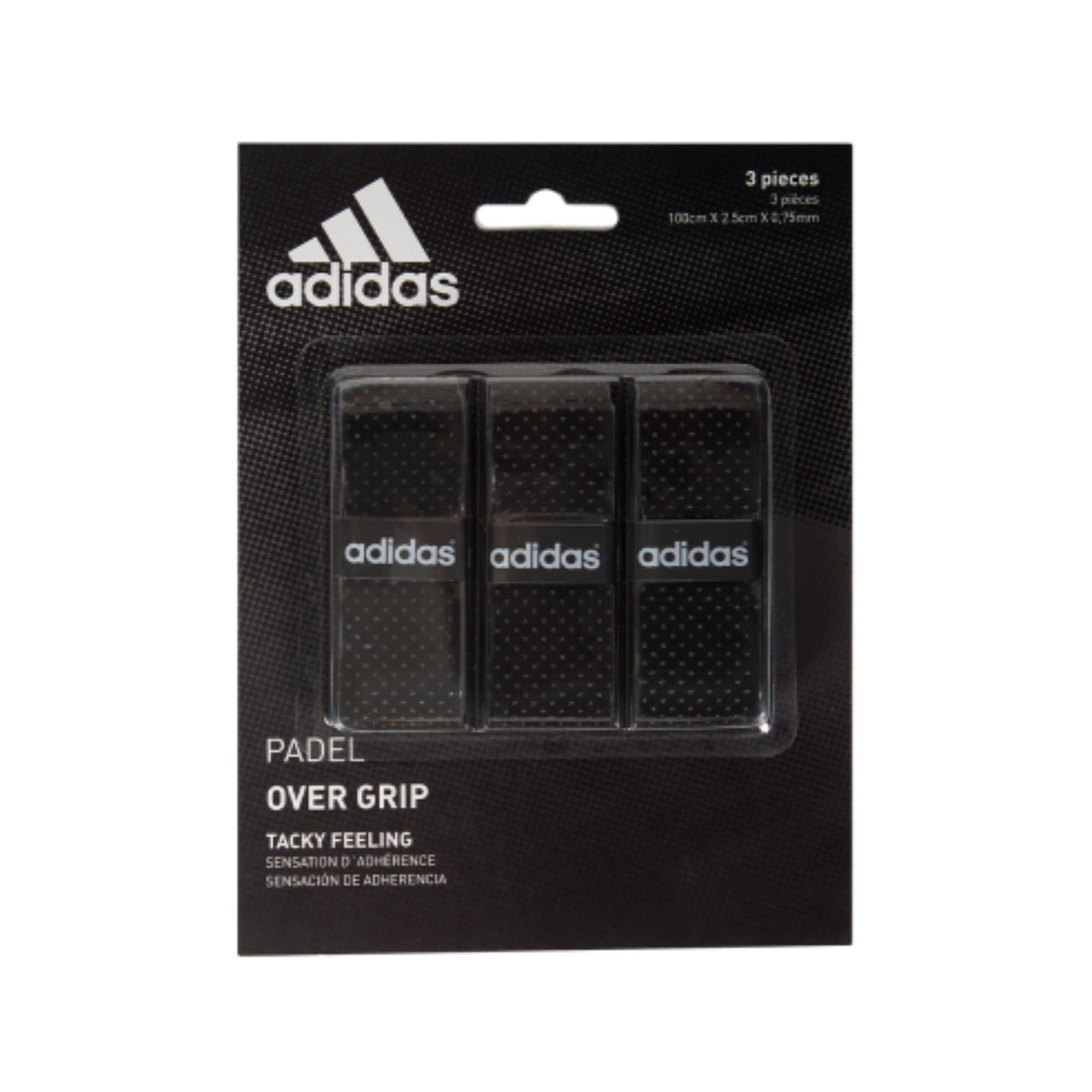 Adidas Padel Racket Overgrips - Black