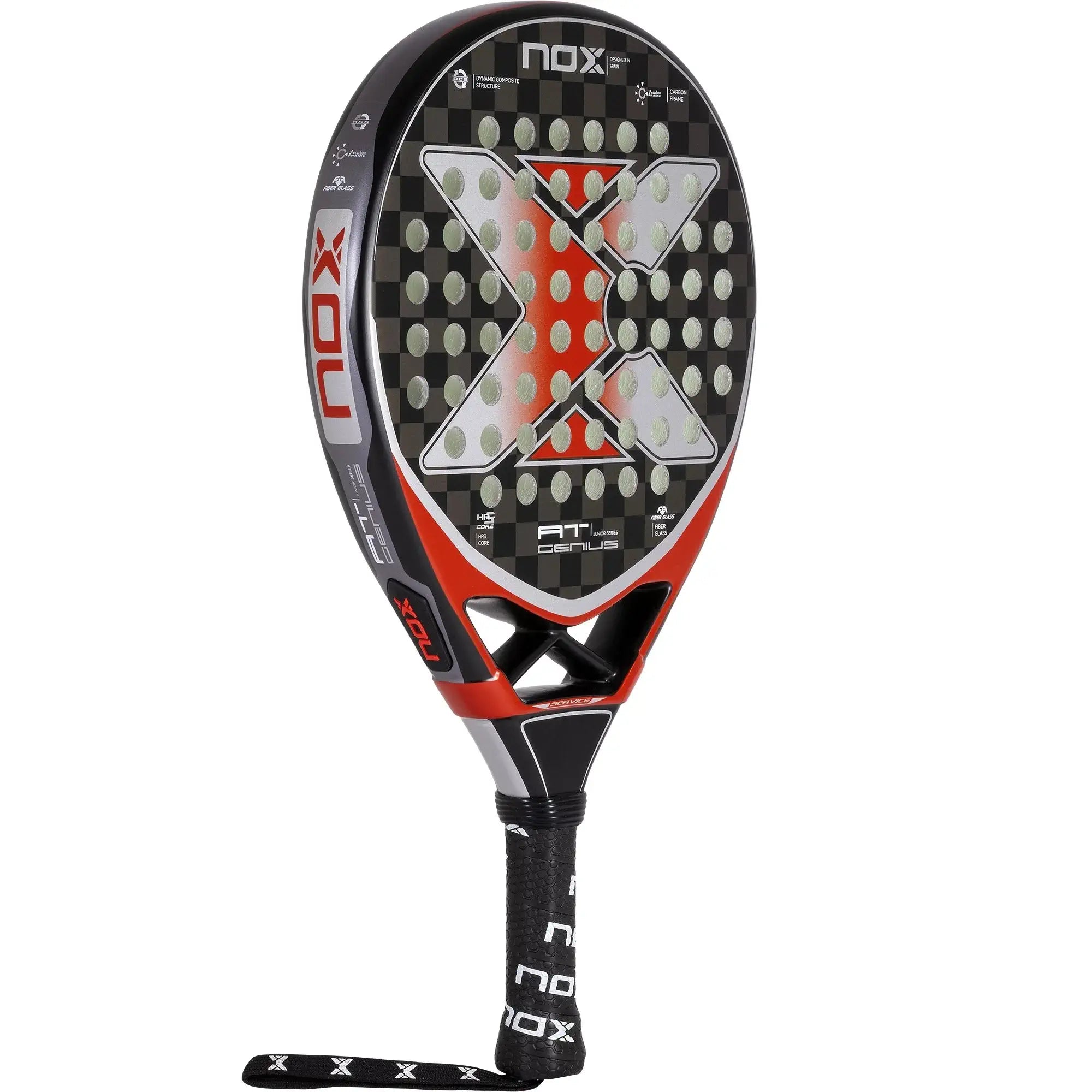 Nox AT10 Genius Junior 2023 Padel Racket by Agustín Tapia-Right