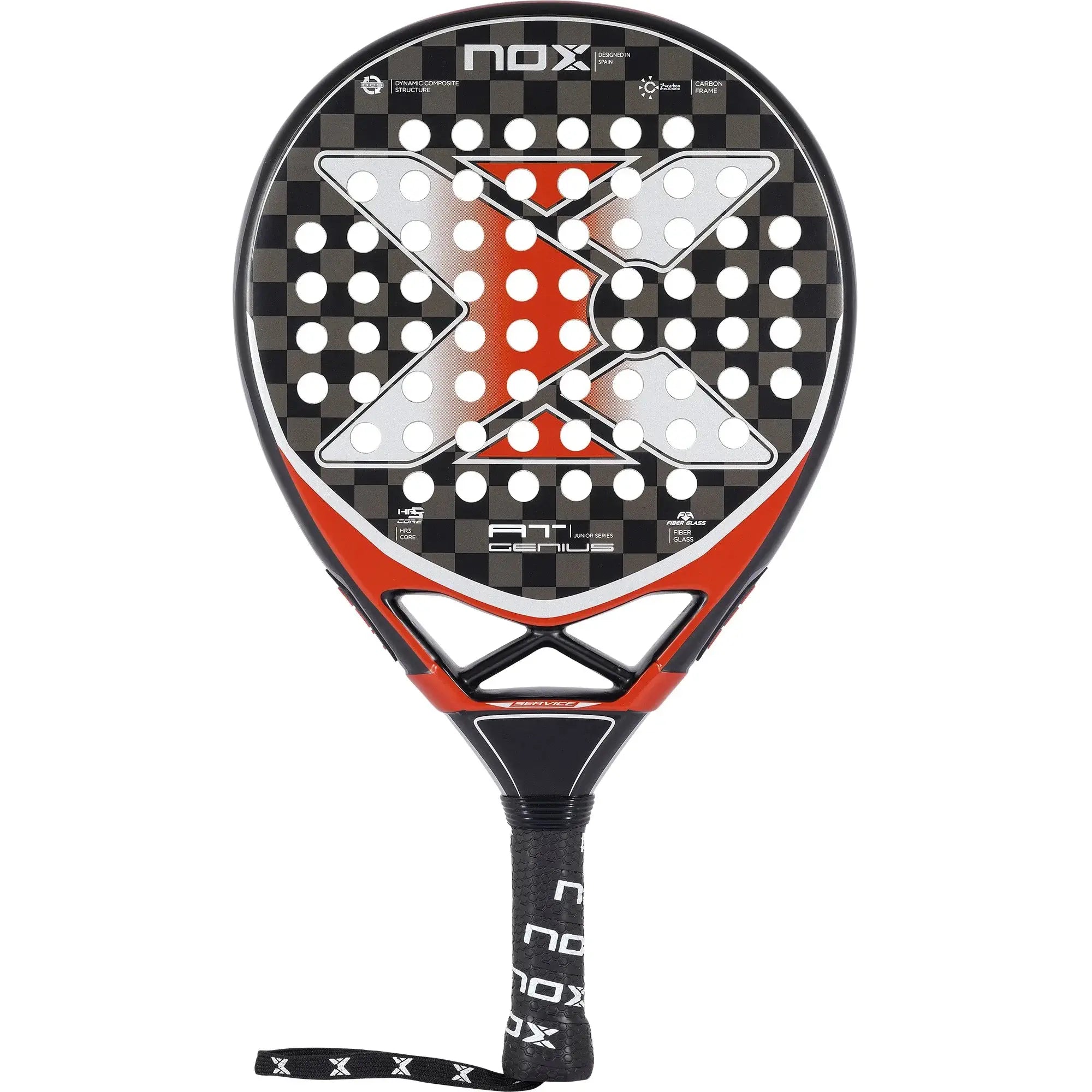 Nox AT10 Genius Junior 2023 Padel Racket by Agustín Tapia-Cover