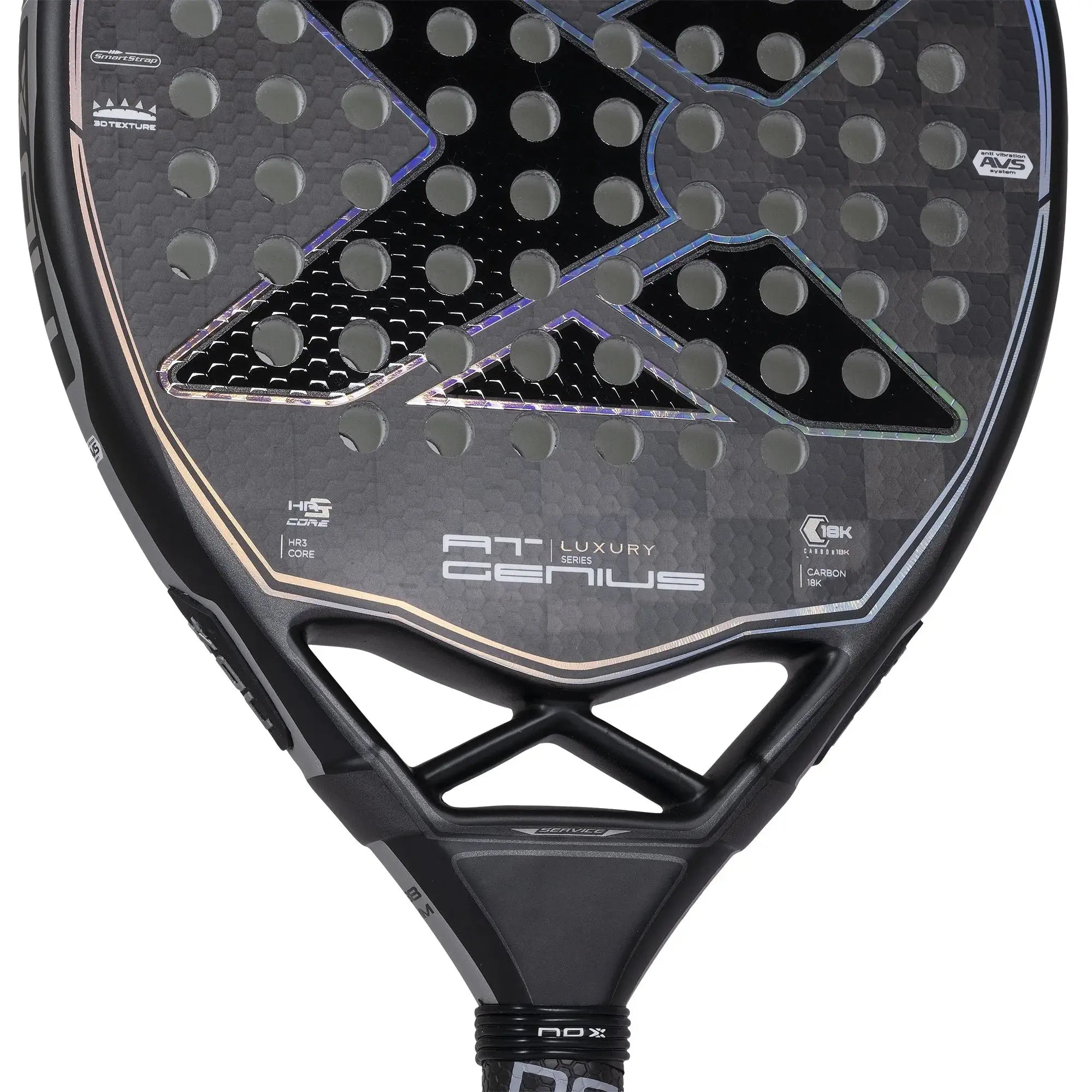 Nox AT10 Genius Attack Padel Racket 2023 - Luxury Series-Heart