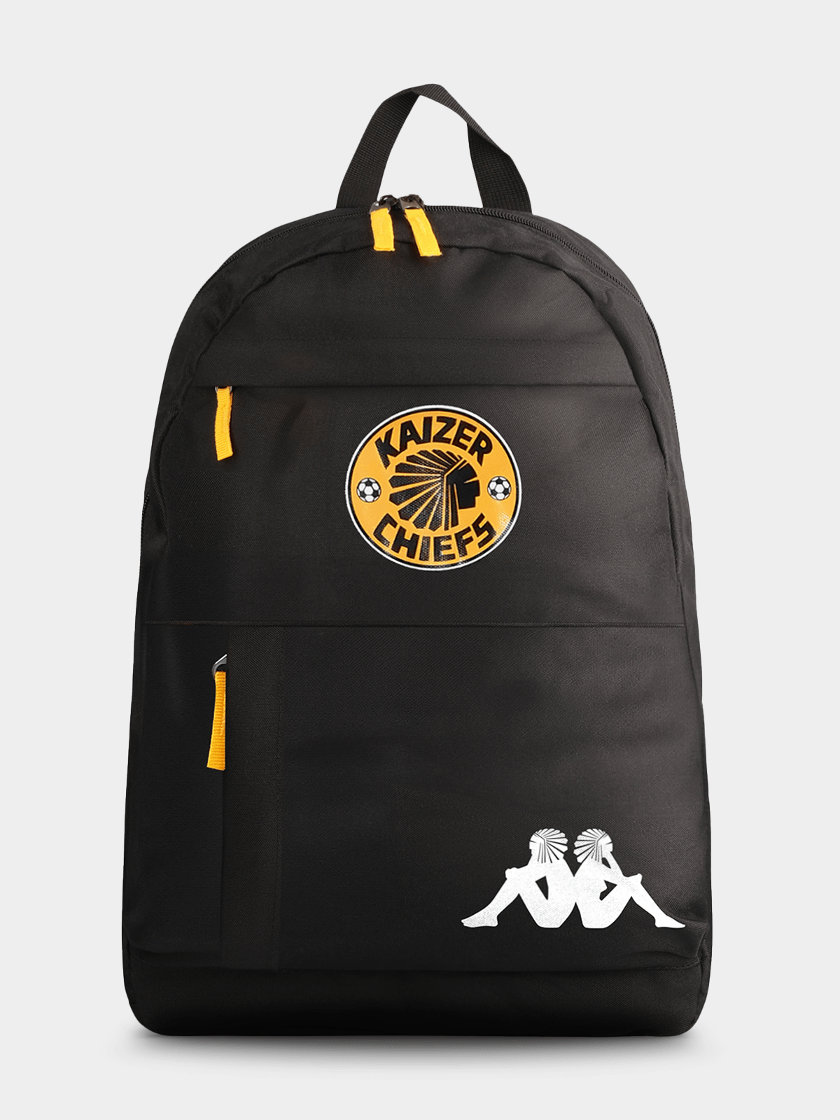 Kappa Kaizer Chiefs Kapam Black Backpack: Durable, Stylish, Everyday Sports Bag