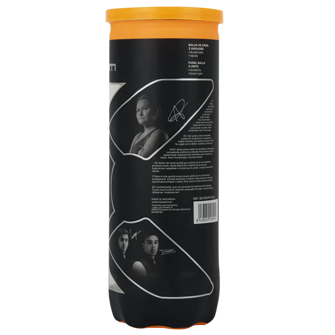 Nox Pro Titanium Padel Balls-Cover