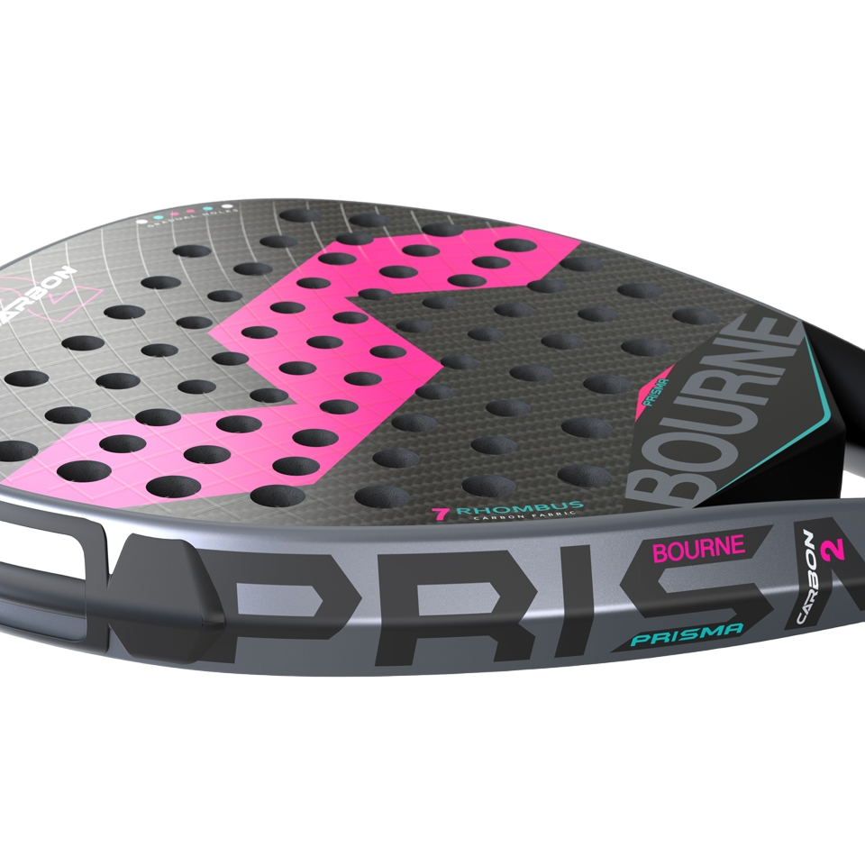 Varlion Bourne Carbon 2 Prisma Padel Racket-Zoom