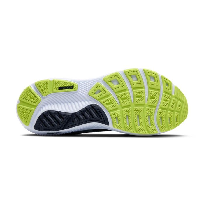 Brooks Ghost 17 Peacoat/Lime/Blue Wide 2e