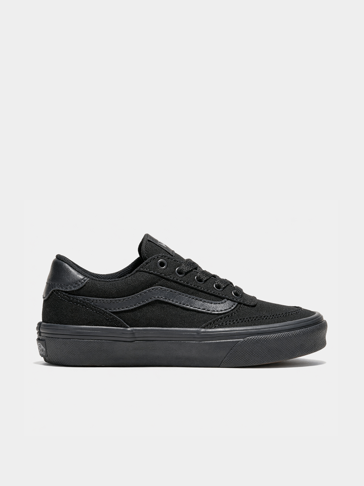 Vans Junior Old Skool Brooklyn Black Kids' Skate Sneakers Iconic Style