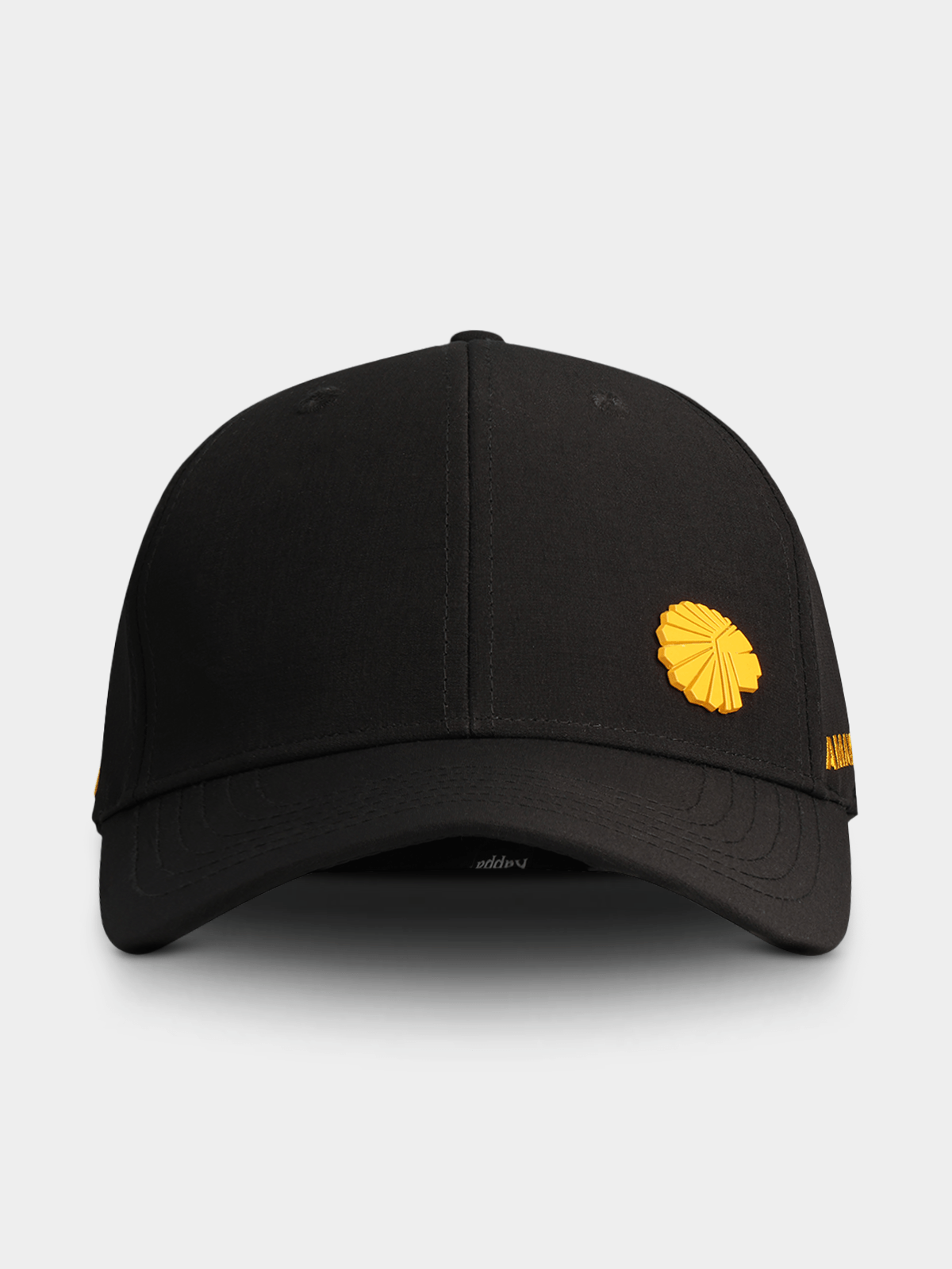 Official Kappa Kaizer Chiefs Kingsley Black Metal Logo Baseball Cap Fan Gear