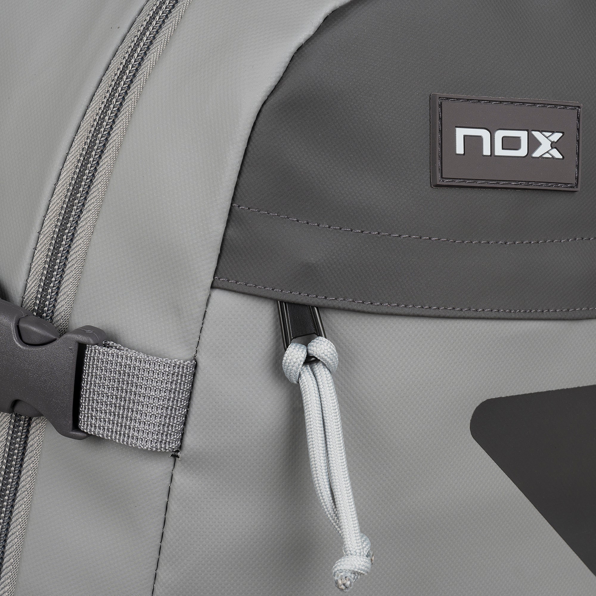 NOX AT10 Team Backpack - Grey - Zipper