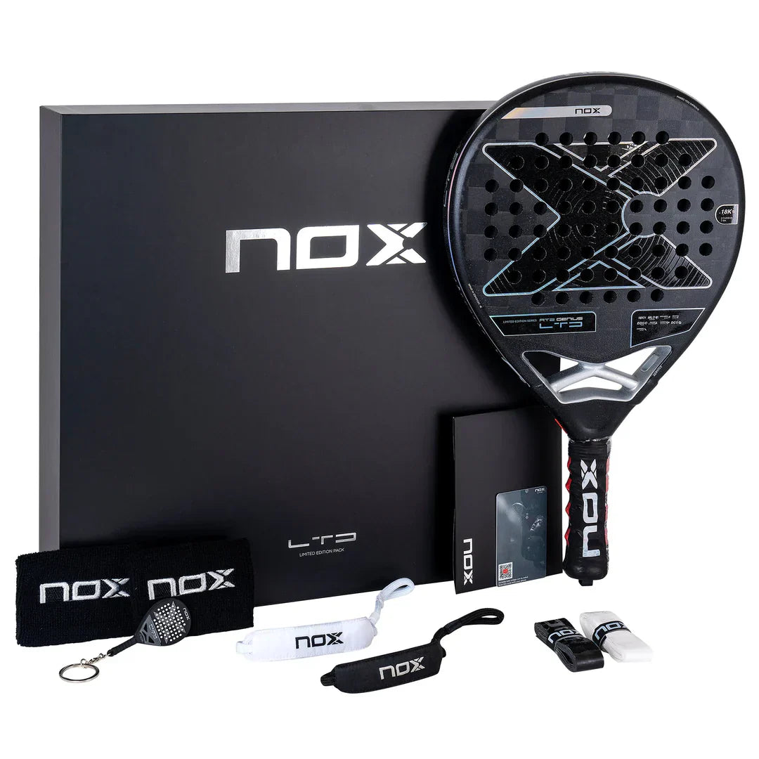 NOX AT2 Genius LTD Edition 2024 Padel Racket - Pack - Box Set