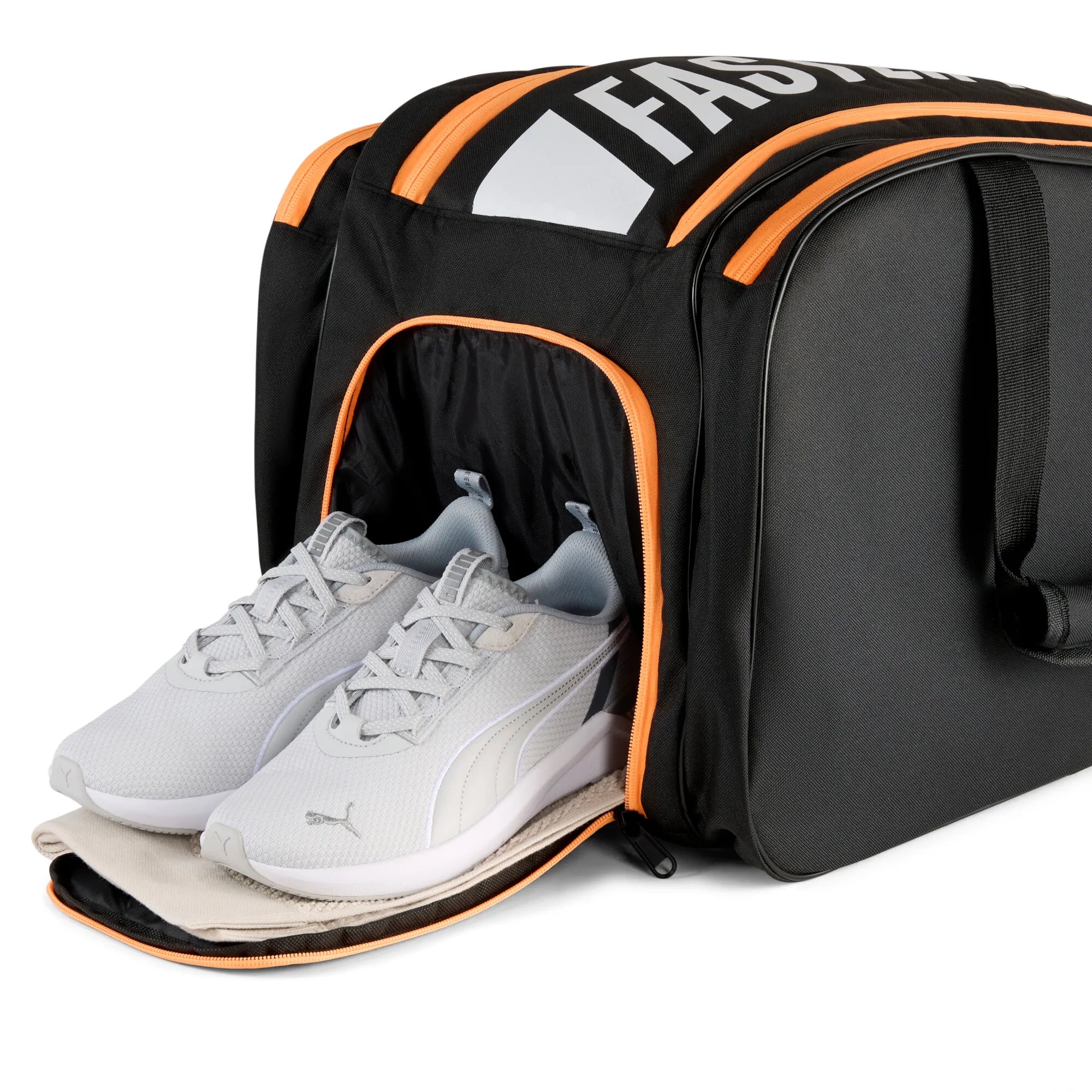 Puma NOVA ELITE Padel Bag Black/White-Heat Fire