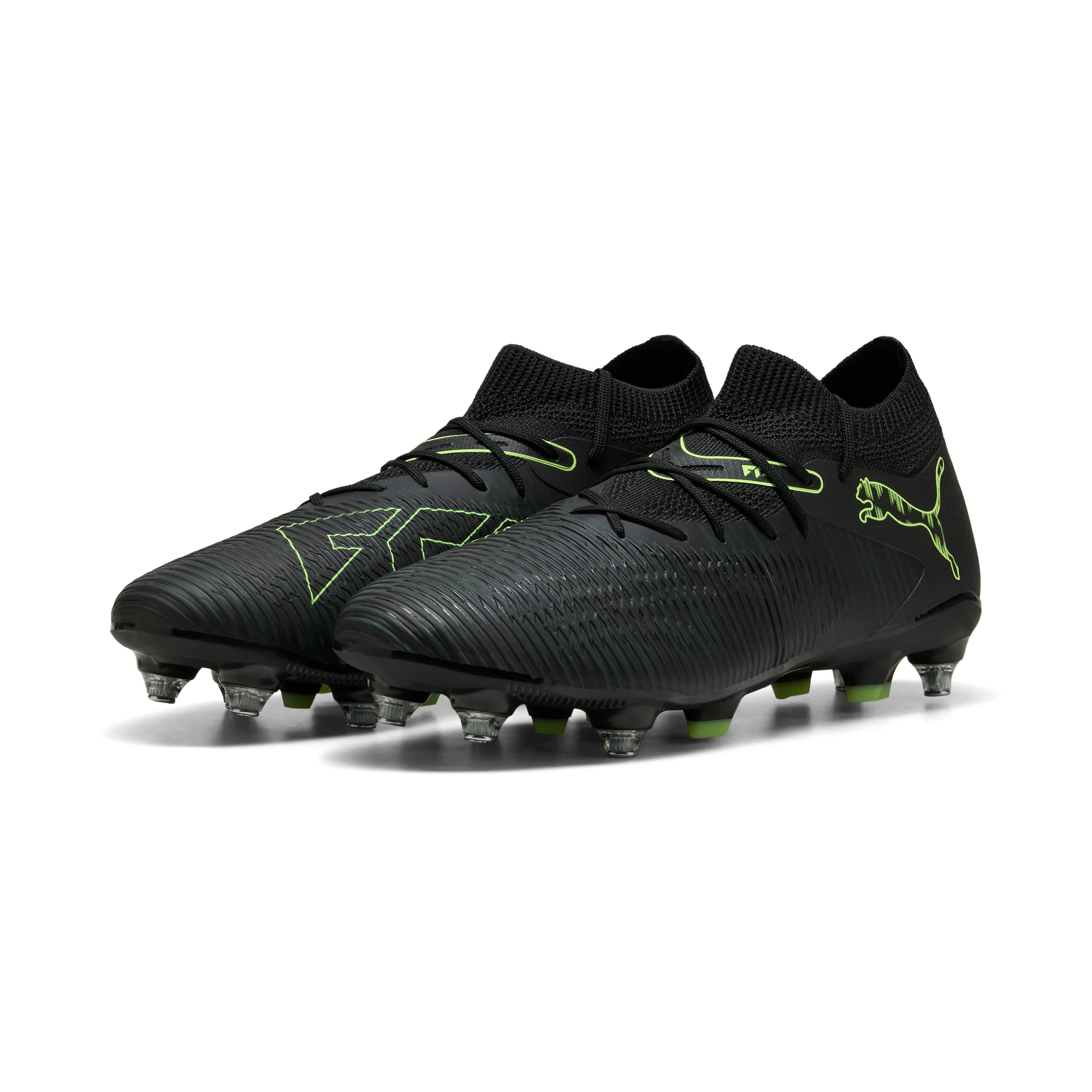 Puma Future 8 Match MxSG Black-Fizzy Light-Green