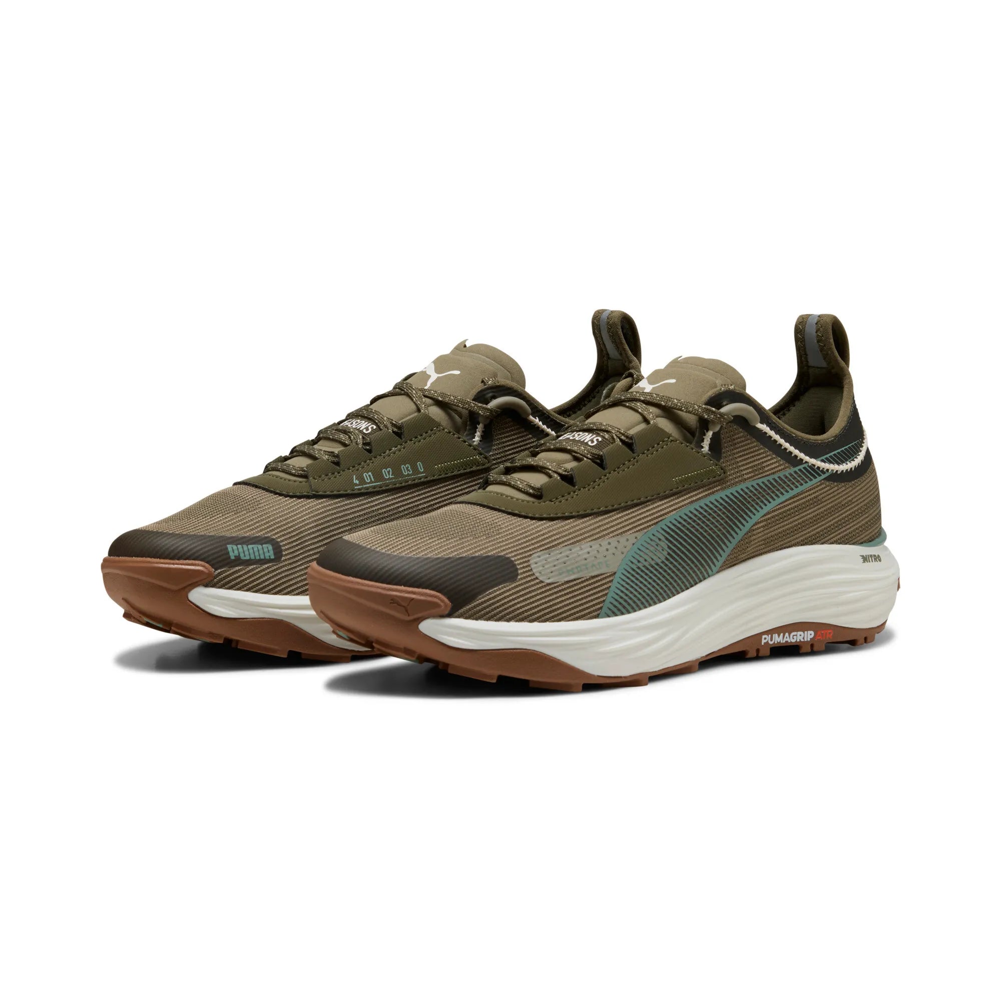 Puma Voyage NITRO 3 Tech Velvet Moss-Loden Green