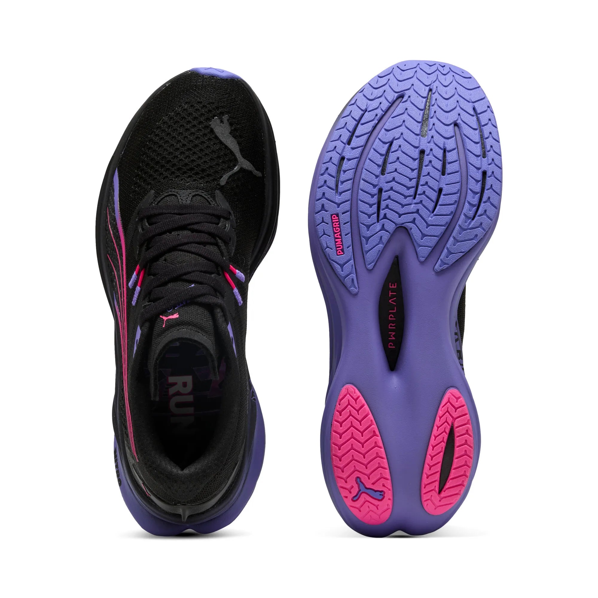 Puma Deviate NITRO 3 DIGITOKYO Black-Fluro Pink Pes Women