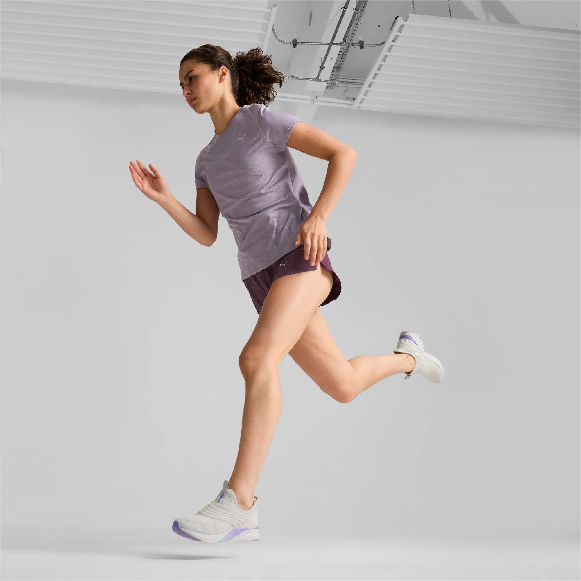 Puma Run Favorite Heather SS Pale Plum