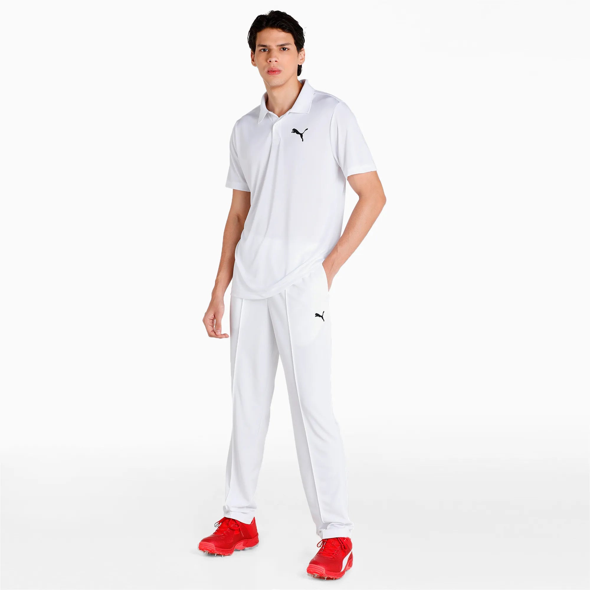 Puma Cricket Team Knit Pant White