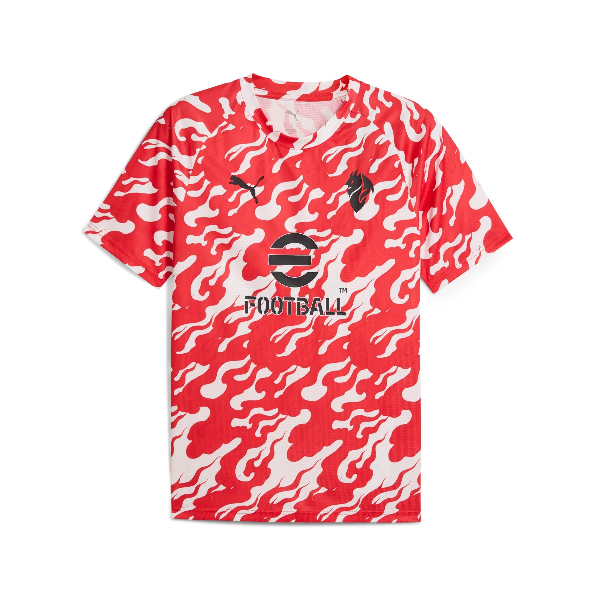 Puma AC Milan Pre-match Jersey White-For All Time Red