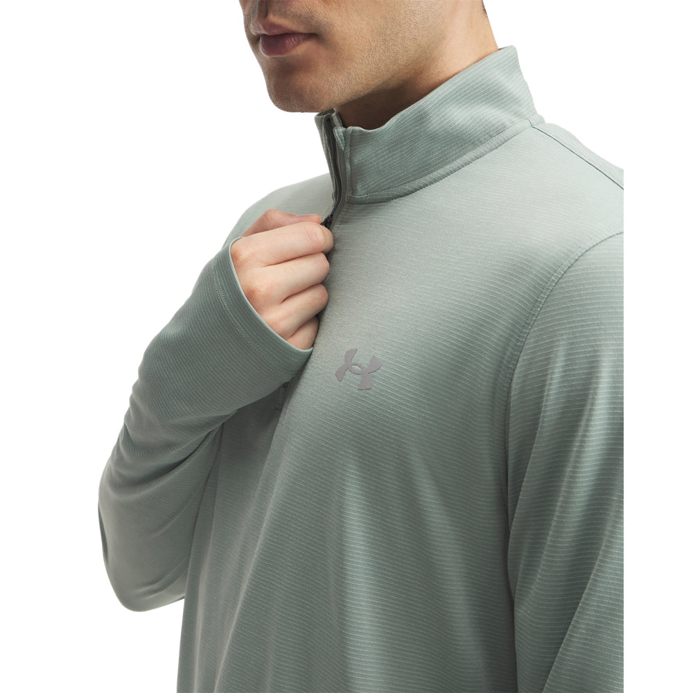 Under Armour Launch ¼ Zip Long Sleeve Silica Green