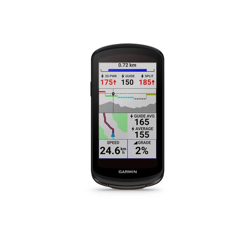 Garmin Edge 1040 Solar GPS Bike Computer: Power Glass, Extended Battery, Navigation