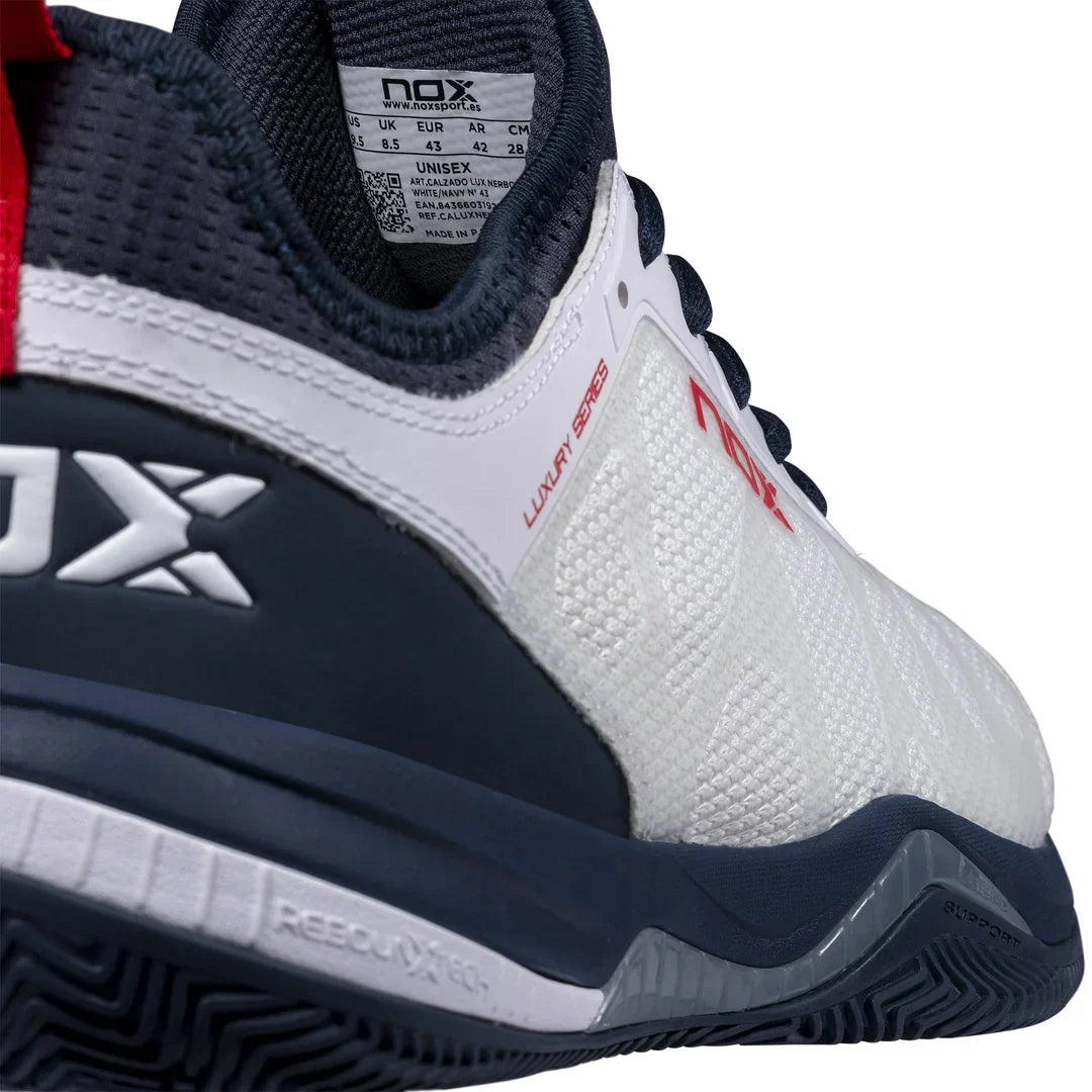 Nox NERBO Padel Shoe - White/BlueZoom